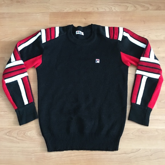 fila sweater black
